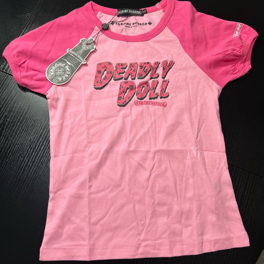 Pink deadly doll shirt